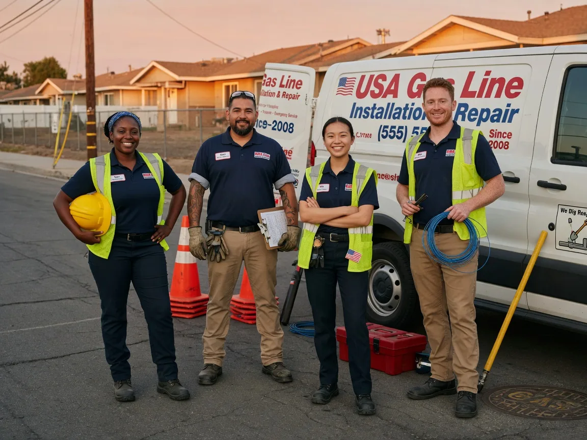 Gas Line Installation company in Lane, SD